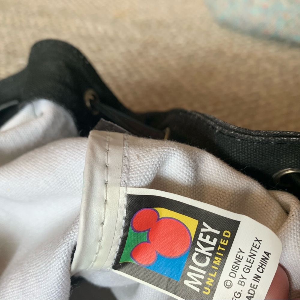 Vintage Disney GET GOOFY Tote Shoulder Bucket Bag - Picture 8 of 11